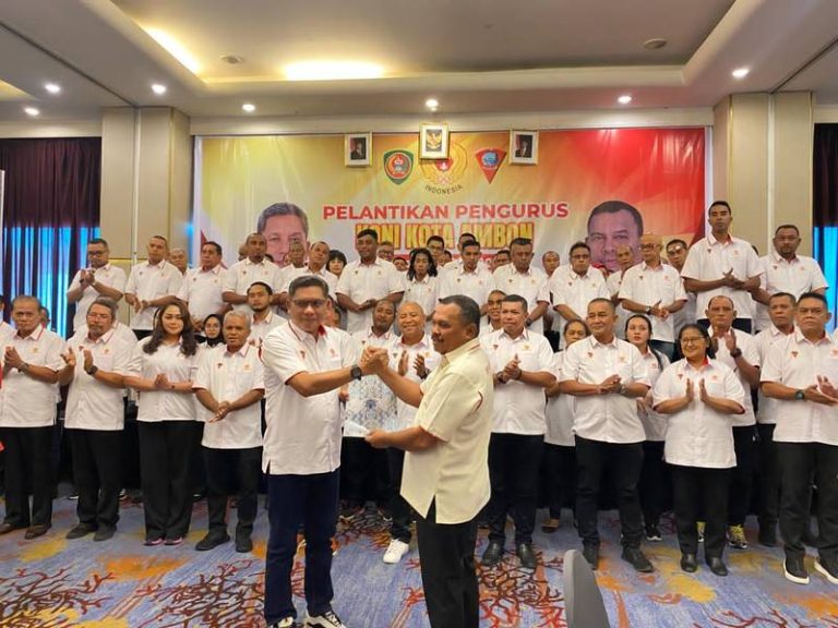 KONI Kota Ambon periode 2025–2029,