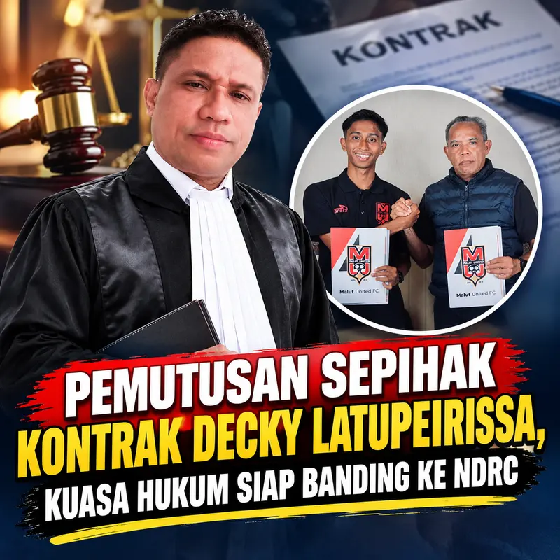 Poster Berita Hukum Kontrak Malut United (1)